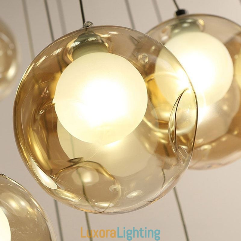 Designer Touch Decorative Modern Crystal Ball Pendant Light Colorful Crystal Chandelier (Colorful Style Pls Contact Us)