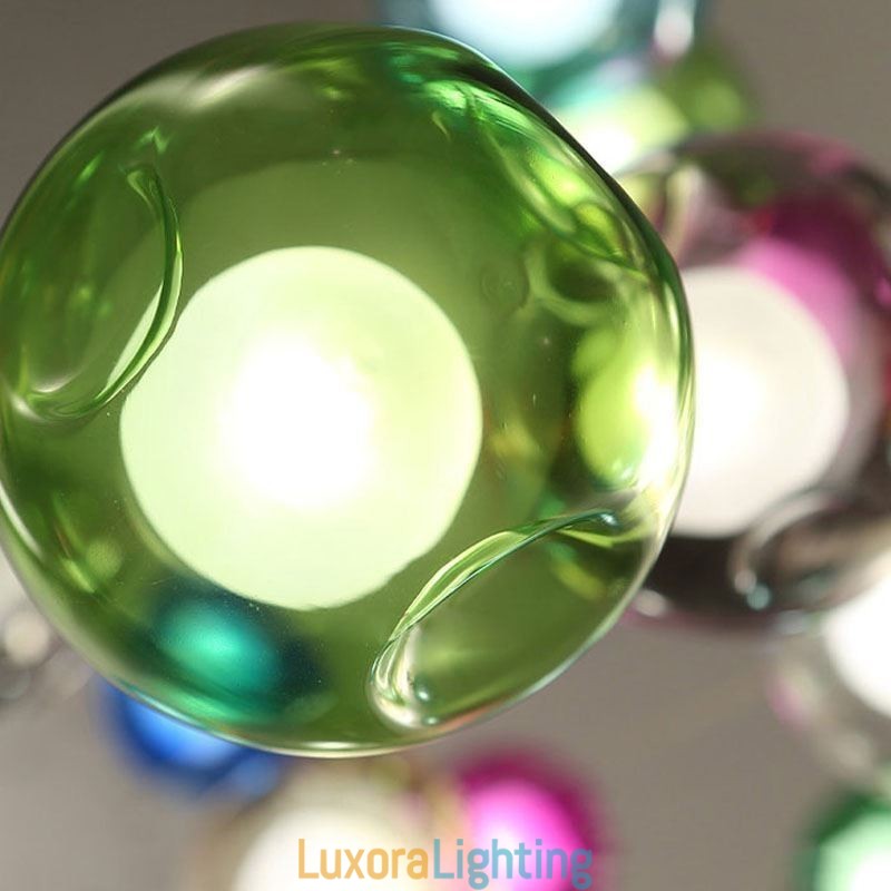 Designer Touch Decorative Modern Crystal Ball Pendant Light Colorful Crystal Chandelier (Colorful Style Pls Contact Us)