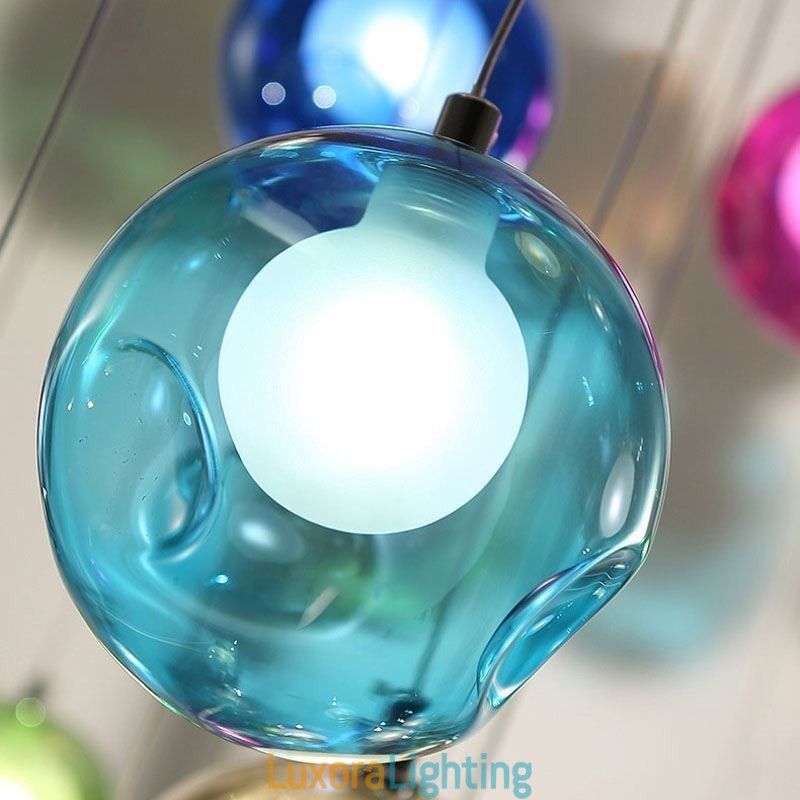 Designer Touch Decorative Modern Crystal Ball Pendant Light Colorful Crystal Chandelier (Colorful Style Pls Contact Us)