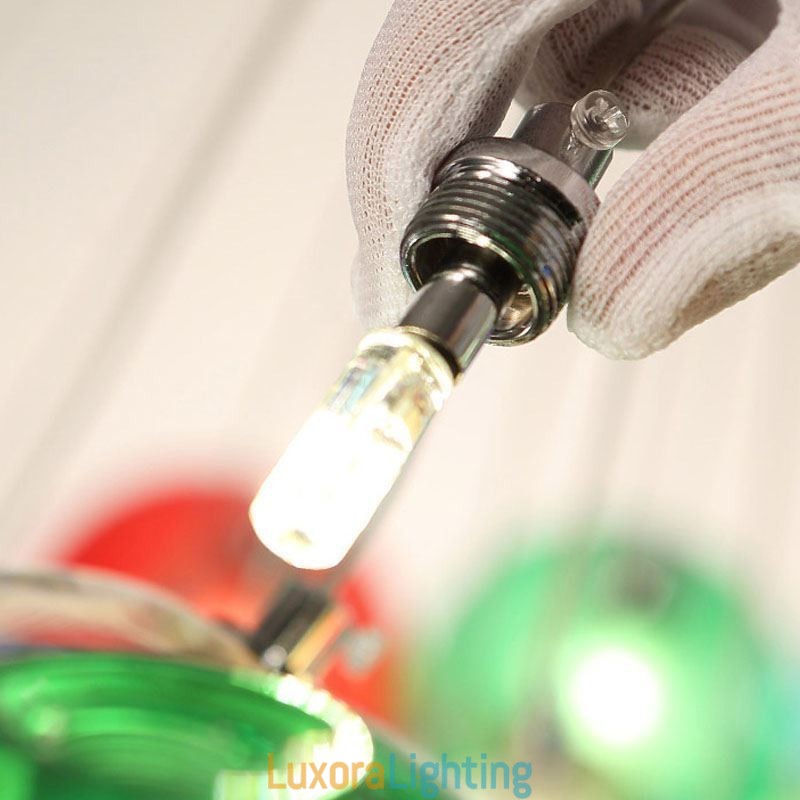 Designer Touch Decorative Modern Crystal Ball Pendant Light Colorful Crystal Chandelier (Colorful Style Pls Contact Us)