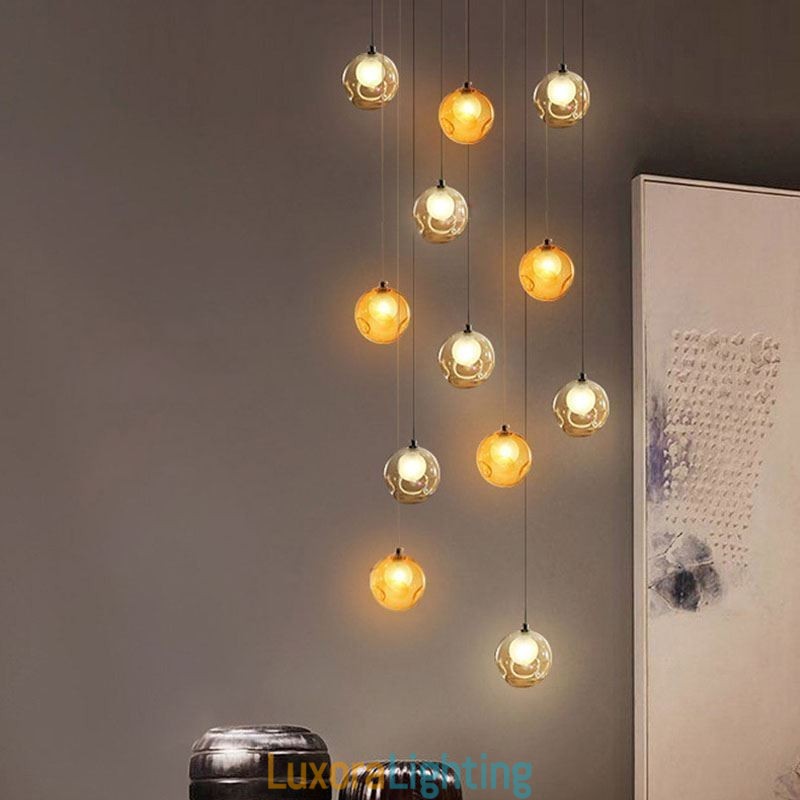 Designer Touch Decorative Modern Crystal Ball Pendant Light Colorful Crystal Chandelier (Colorful Style Pls Contact Us)