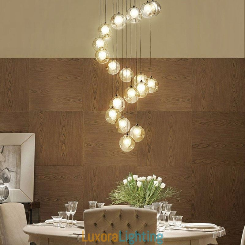 Designer Touch Decorative Modern Crystal Ball Pendant Light Colorful Crystal Chandelier (Colorful Style Pls Contact Us)