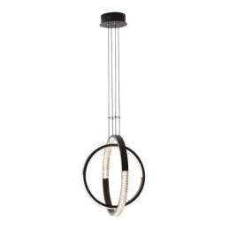 Designer Touch Decorative Modern Chandelier 2 Rings Pendant Lighting Dining