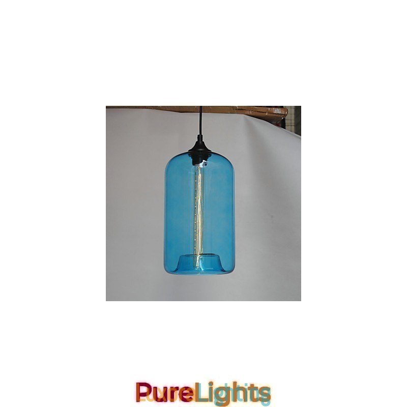 Designer Touch Decorative Bottle Design Pendant 1 Light Minimalist Iron Painting