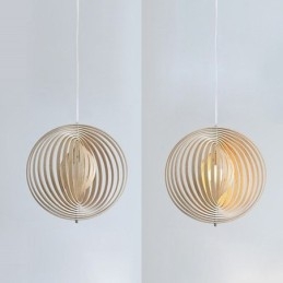 Designer Touch Decorative Modern Round Ball Chandelier Basswood Pendant Lamp
