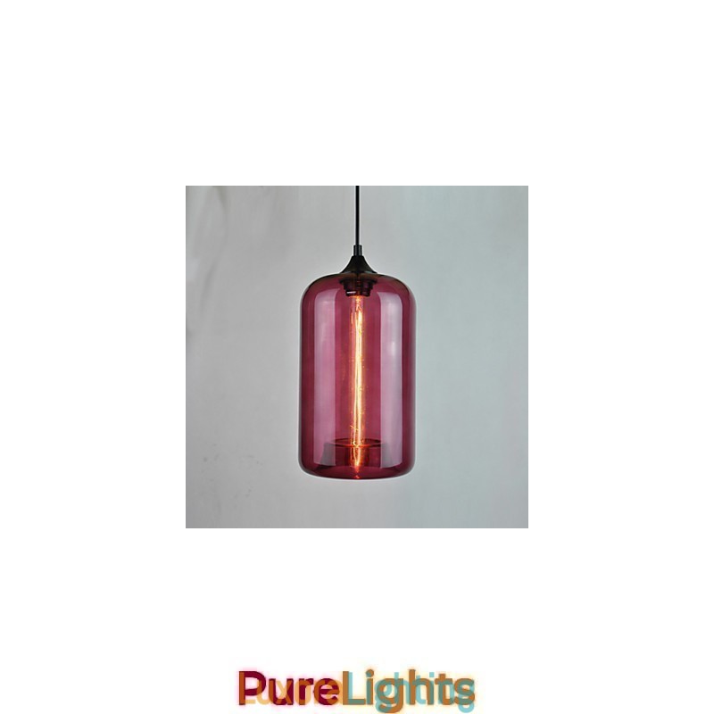 Designer Touch Decorative Bottle Design Pendant 1 Light Minimalist Iron Painting