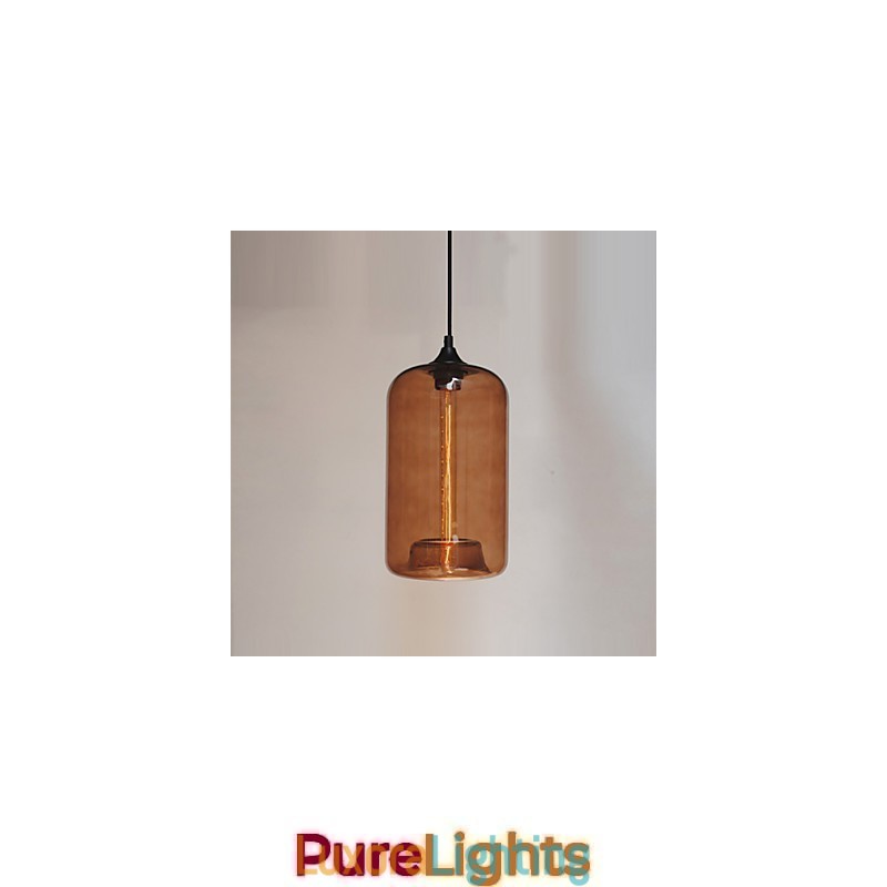 Designer Touch Decorative Bottle Design Pendant 1 Light Minimalist Iron Painting