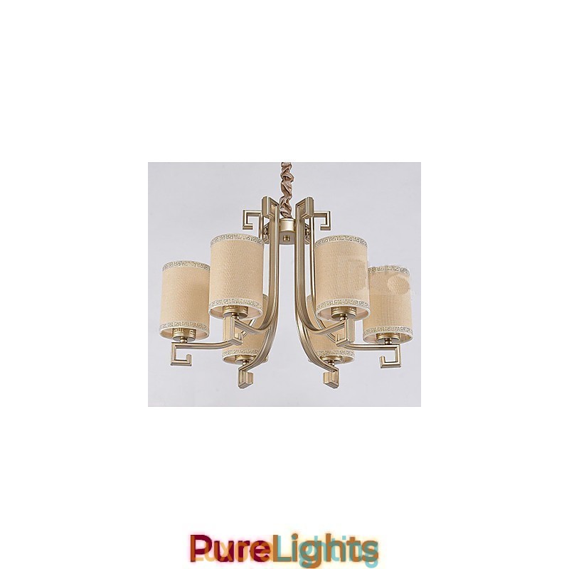 Designer Touch Decorative The Chinese Style Chandelier Iron Copper Imitation Air Lamps