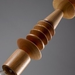 Designer Touch Decorative Chandelier Mini Style Traditional Classic Wood Bamboo