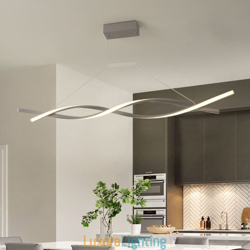 Designer Touch Decorative Modern Pendant Light Twist Design Hanging Lamp Dining