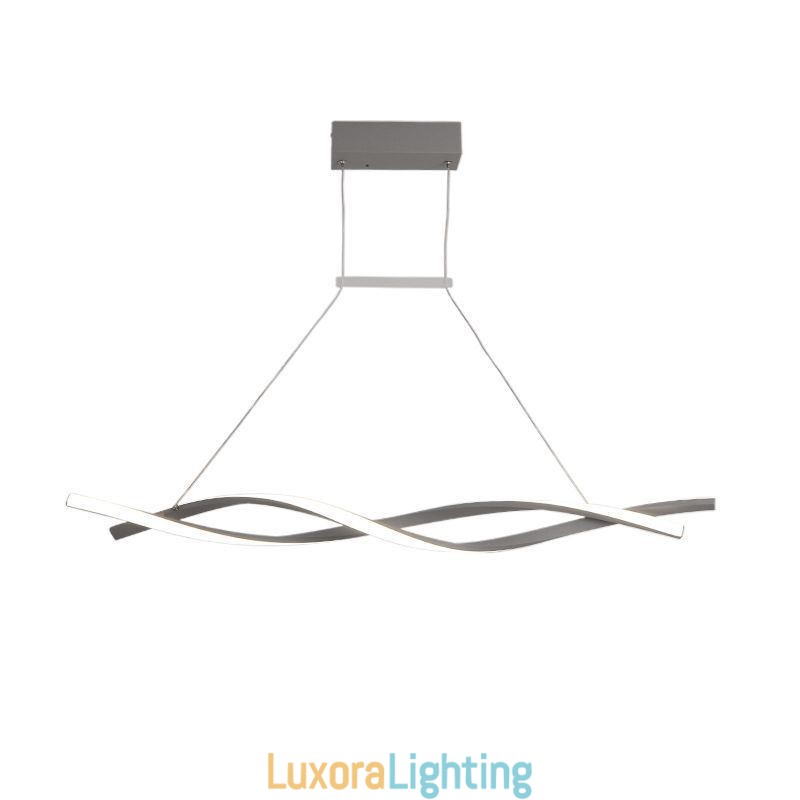 Designer Touch Decorative Modern Pendant Light Twist Design Hanging Lamp Dining