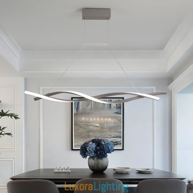 Designer Touch Decorative Modern Pendant Light Twist Design Hanging Lamp Dining