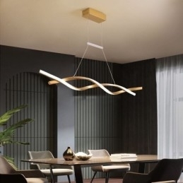 Designer Touch Decorative Modern Pendant Light Twist Design Hanging Lamp Dining