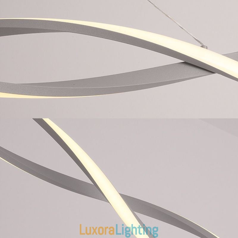 Designer Touch Decorative Modern Pendant Light Twist Design Hanging Lamp Dining