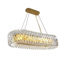 Designer Touch Decorative Luxury Glass Pendant Light European Style Chandelier