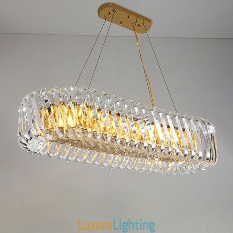 Designer Touch Decorative Luxury Glass Pendant Light European Style Chandelier