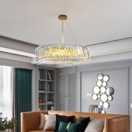 Designer Touch Decorative European Pendant Light Round Glass Decoration Hanging Lamp