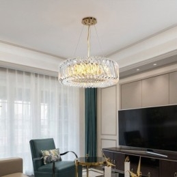 Designer Touch Decorative European Pendant Light Round Glass Decoration Hanging Lamp