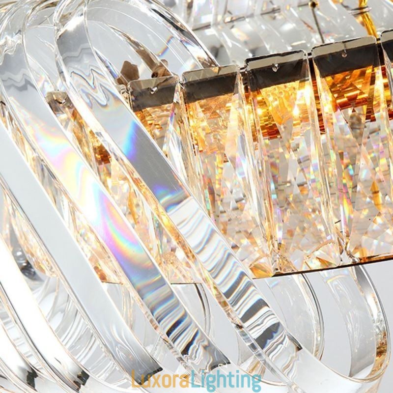 Designer Touch Decorative European Pendant Light Round Glass Decoration Hanging Lamp