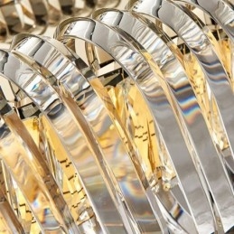 Designer Touch Decorative European Pendant Light Round Glass Decoration Hanging Lamp