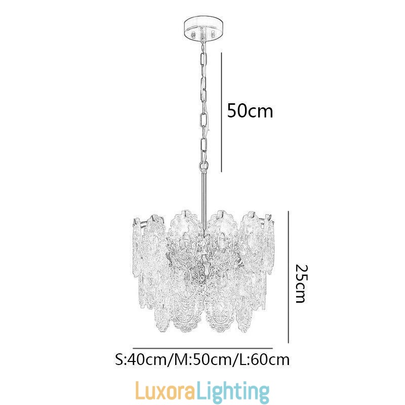 Designer Touch Decorative Modern Glass Pendant Light Decoration Bronze Gold Chandelier