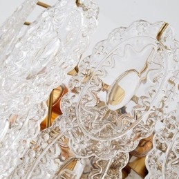 Designer Touch Decorative Modern Glass Pendant Light Decoration Bronze Gold Chandelier