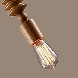 Designer Touch Decorative Chandelier Mini Style Traditional Classic Wood Bamboo