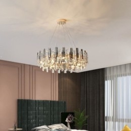 Designer Touch Decorative Luxury Glass Chandelier European Style Pendant Light