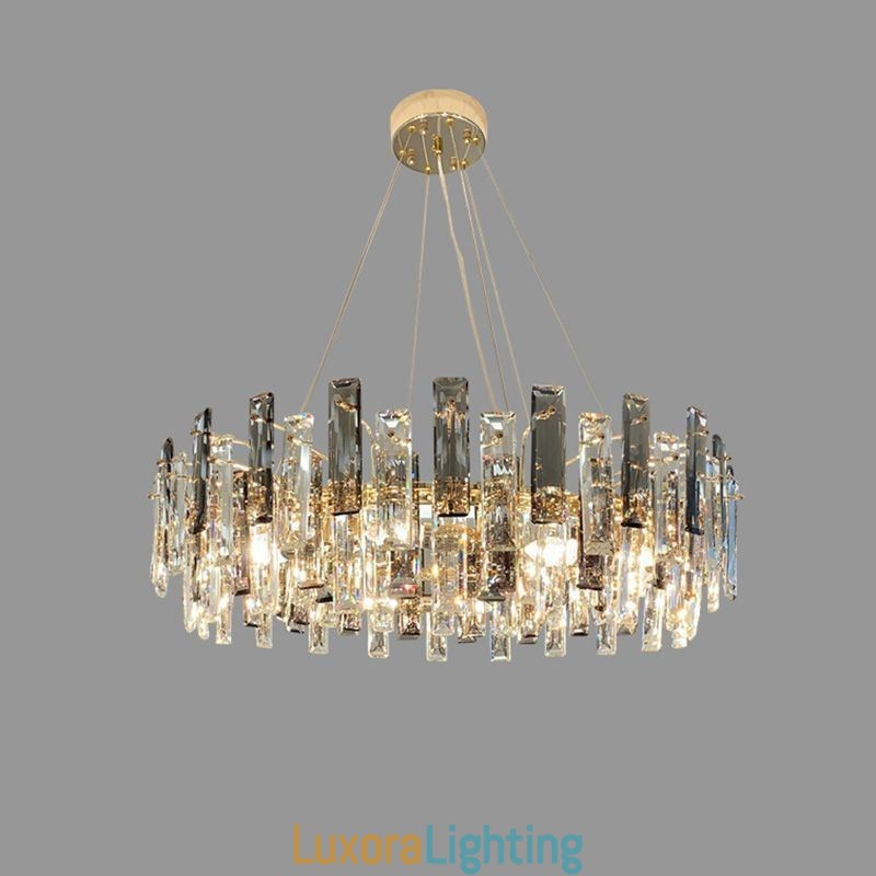 Designer Touch Decorative Luxury Glass Chandelier European Style Pendant Light