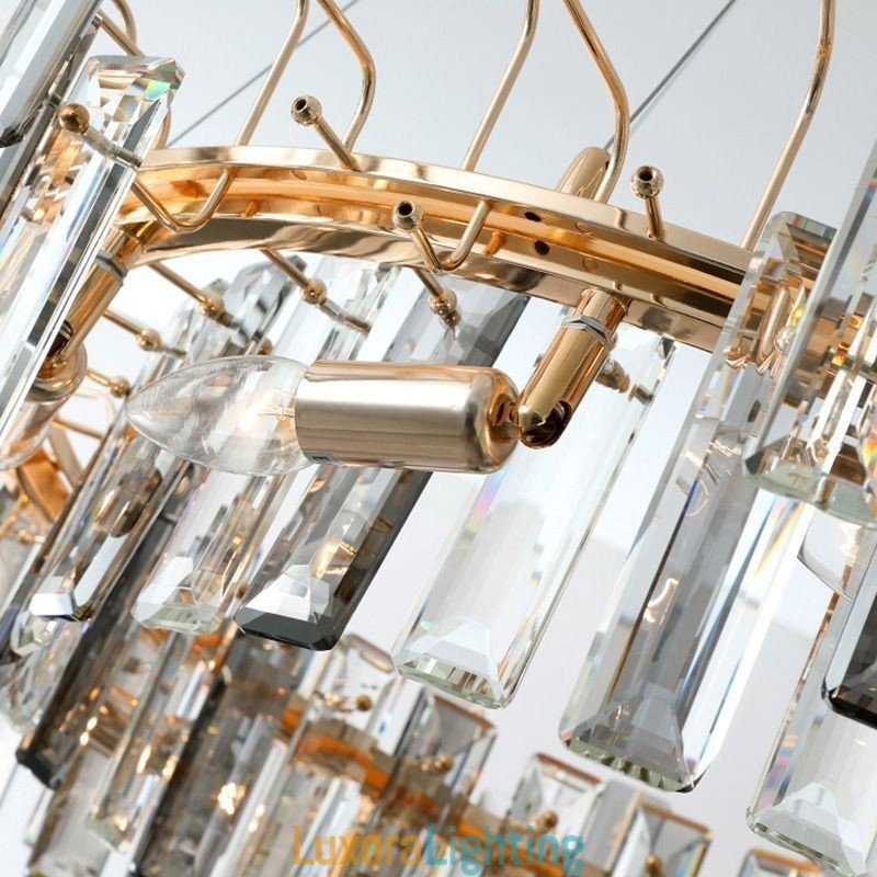 Designer Touch Decorative Luxury Glass Chandelier European Style Pendant Light