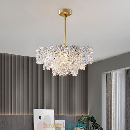Designer Touch Decorative Luxury Pendant Light Home D茅cor Glass Chandelier Living