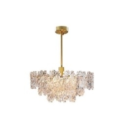 Designer Touch Decorative Luxury Pendant Light Home D茅cor Glass Chandelier Living
