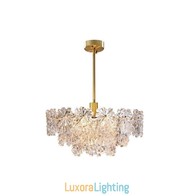 Designer Touch Decorative Luxury Pendant Light Home D茅cor Glass Chandelier Living
