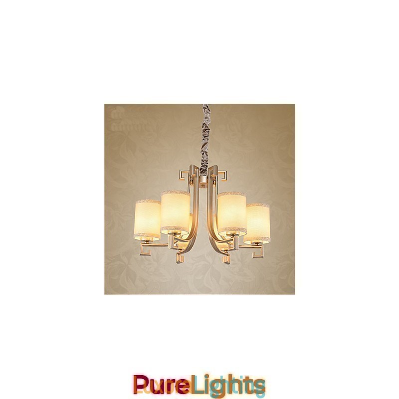 Designer Touch Decorative The Chinese Style Chandelier Iron Copper Imitation Air Lamps