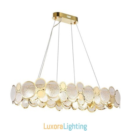 Designer Touch Decorative European Glass Chandelier Creative Luxury Pendant Light