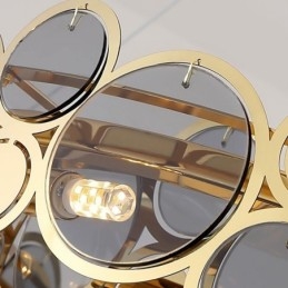 Designer Touch Decorative European Glass Chandelier Creative Luxury Pendant Light