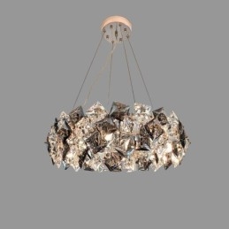 Designer Touch Decorative Light Luxury Glass Chandelier Modern Minimalist Pendant Lamp Living