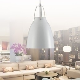 Designer Touch Decorative Contemporary and contracted droplight 1 light Metal Pendant Light