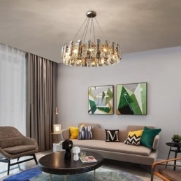 Designer Touch Decorative European Glass Pendant Light Luxury Hanging Lamp