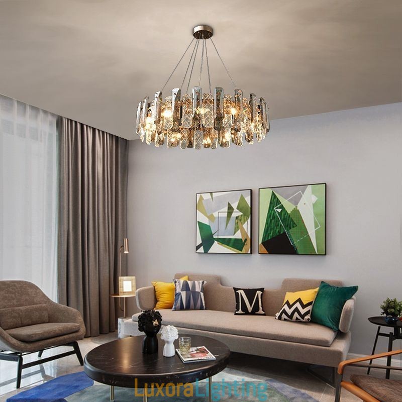 Designer Touch Decorative European Glass Pendant Light Luxury Hanging Lamp