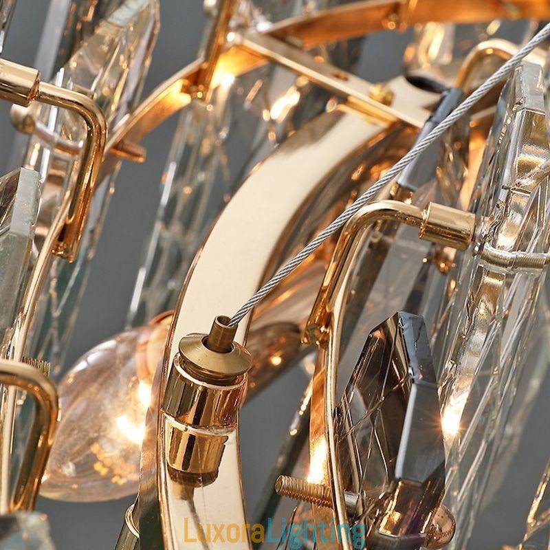 Designer Touch Decorative European Glass Pendant Light Luxury Hanging Lamp