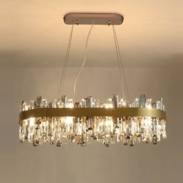 Designer Touch Decorative Light Luxury Chandelier Post Modern Glass Pendant Light