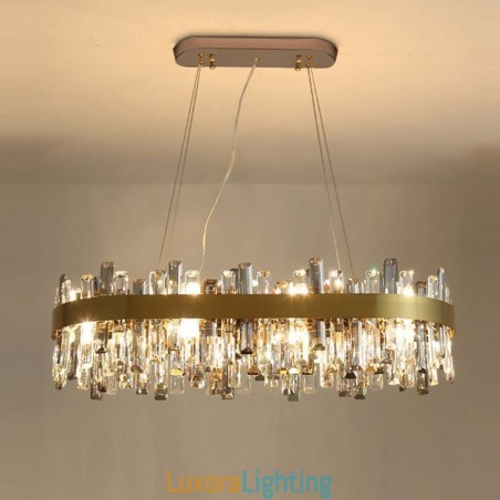Designer Touch Decorative Light Luxury Chandelier Post Modern Glass Pendant Light