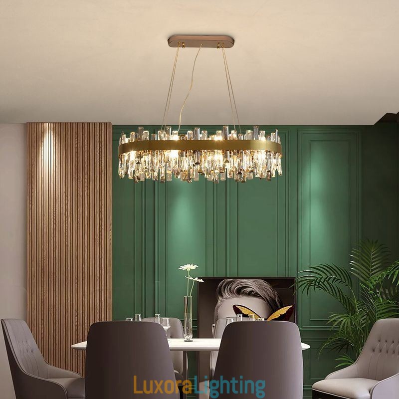 Designer Touch Decorative Light Luxury Chandelier Post Modern Glass Pendant Light