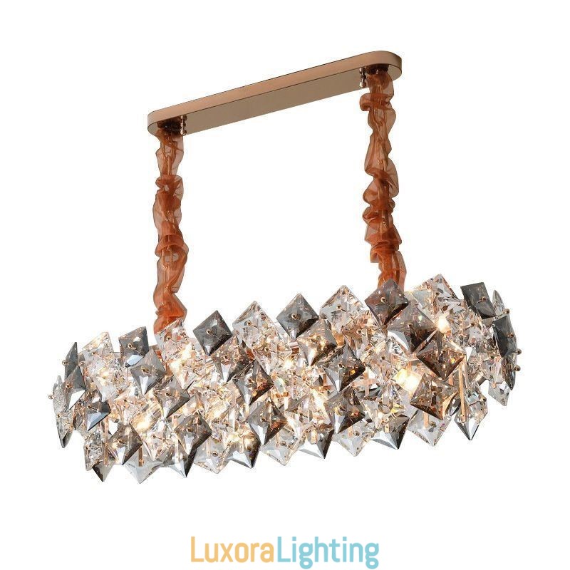 Designer Touch Decorative European Glass Chandelier Creative Light Luxury Pendant Lighting