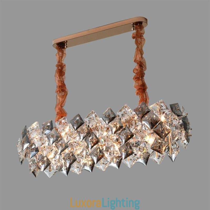 Designer Touch Decorative European Glass Chandelier Creative Light Luxury Pendant Lighting