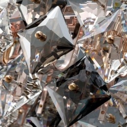 Designer Touch Decorative European Glass Chandelier Creative Light Luxury Pendant Lighting