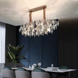 Designer Touch Decorative Light Luxury Pendant Light Home D茅cor Glass Chandelier Living