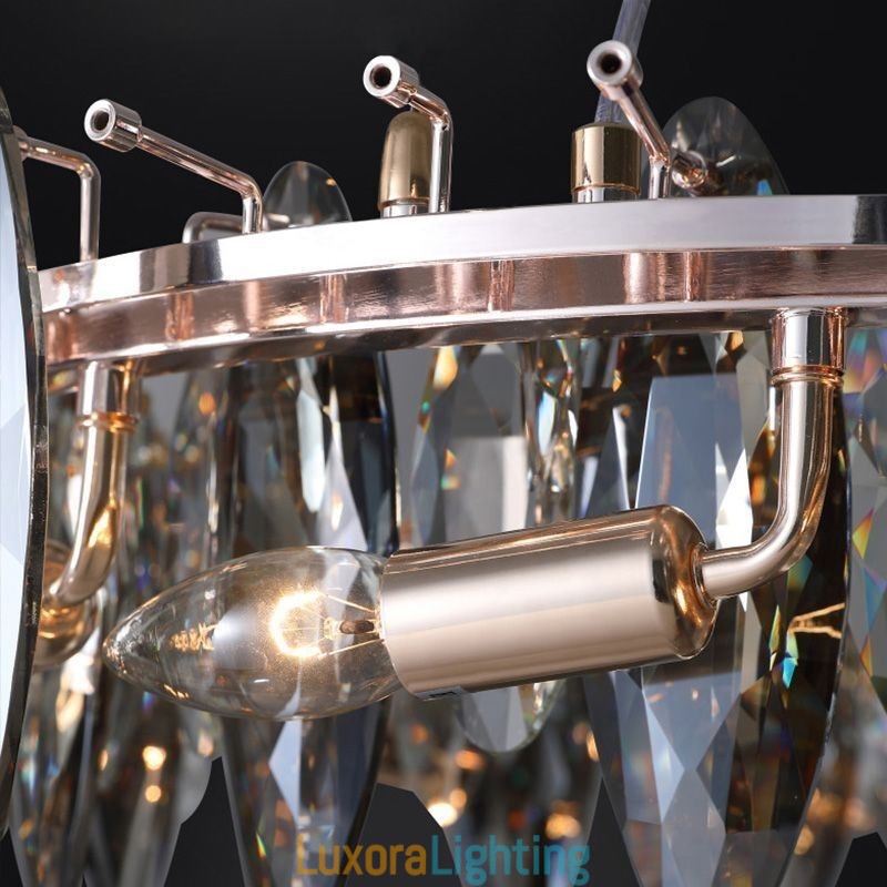 Designer Touch Decorative Light Luxury Pendant Light Home D茅cor Glass Chandelier Living