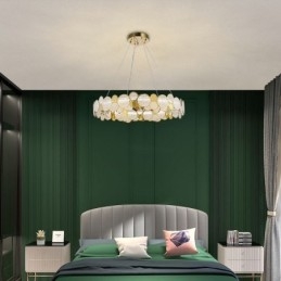 Designer Touch Decorative European Glass Chandelier Creative Light Luxury Pendant Light